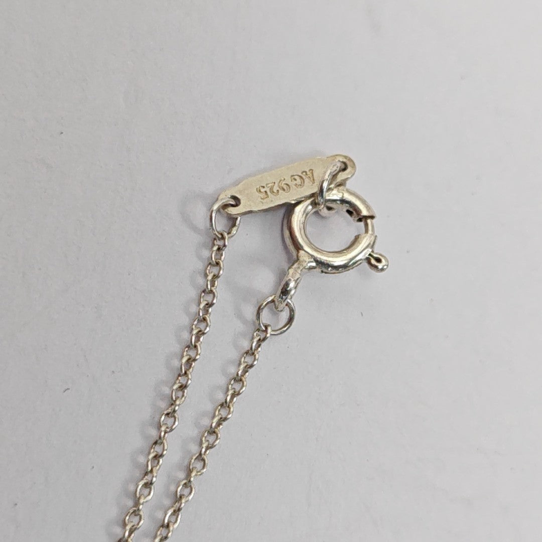 Tiffany Metro 925 Sterling Silver Necklace