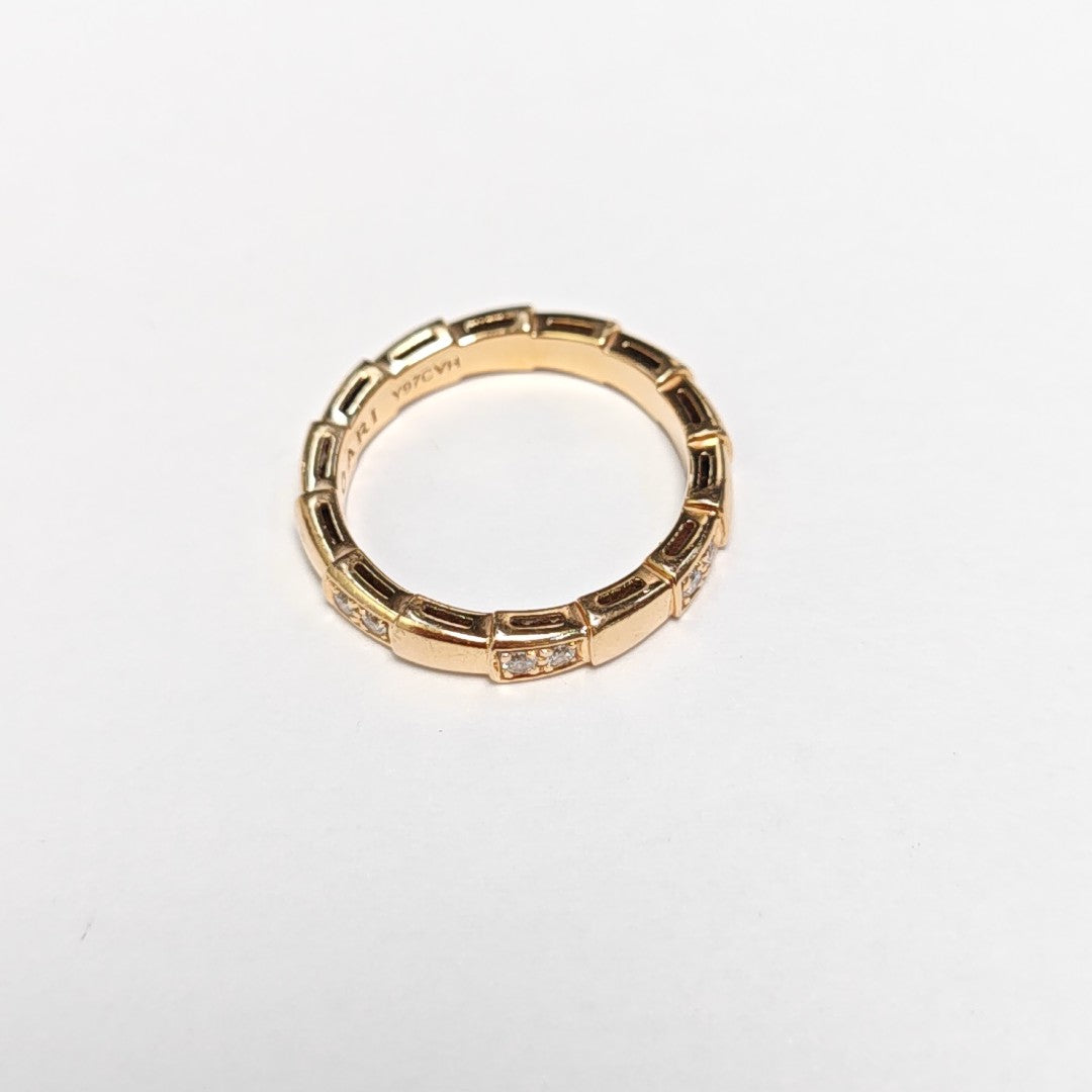 SERPENTI 18k Rose Gold Ring EU 54