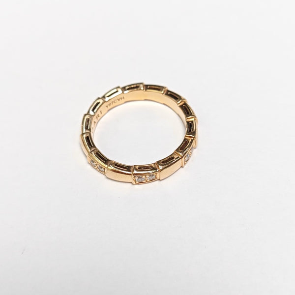 SERPENTI 18k Rose Gold Ring EU 54