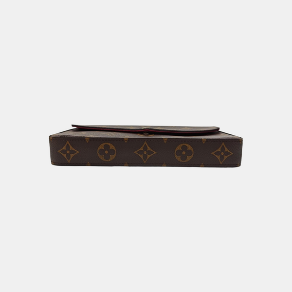 FÉLICIE Monogram Coated Canvas Brown