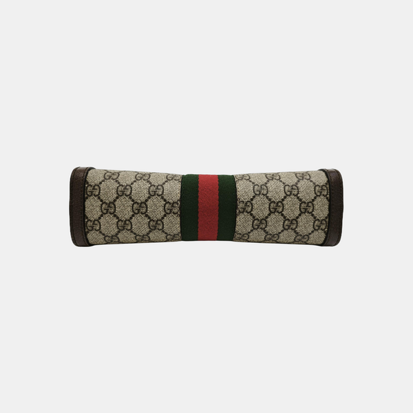 Ophidia Small Monogram Coated Canvas Beige