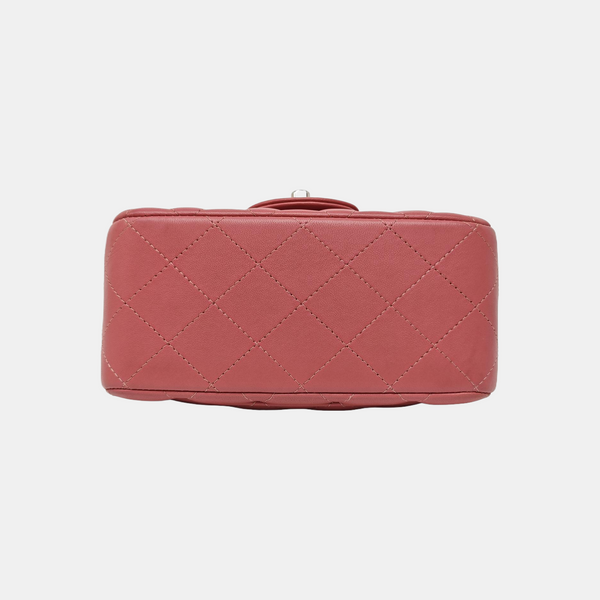 CLASSIC FLAP Mini Quilted Lambskin Pink
