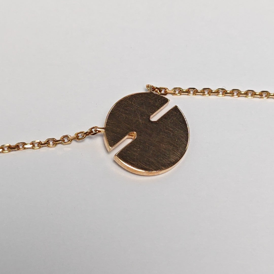 Jeux De Liens 18k Rose Gold Necklace