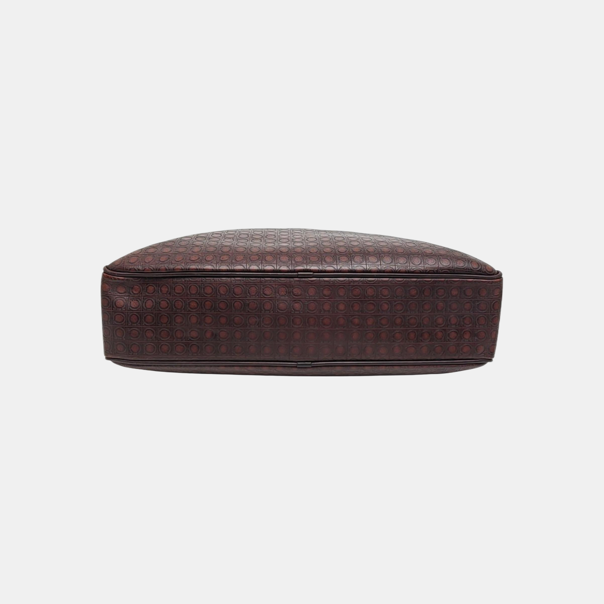 Calfskin Top Handle Bag Red