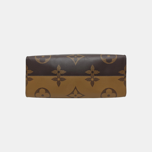 ONTHEGO GM Monogram Coated Canvas Brown