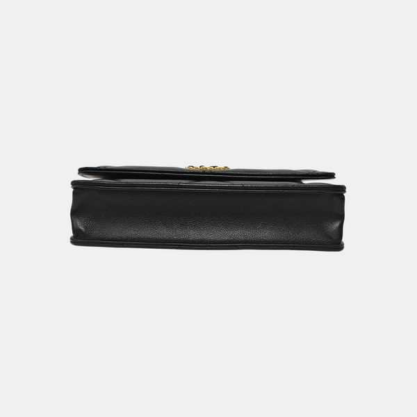 CHANEL 19 WOC Quilted Lambskin Black