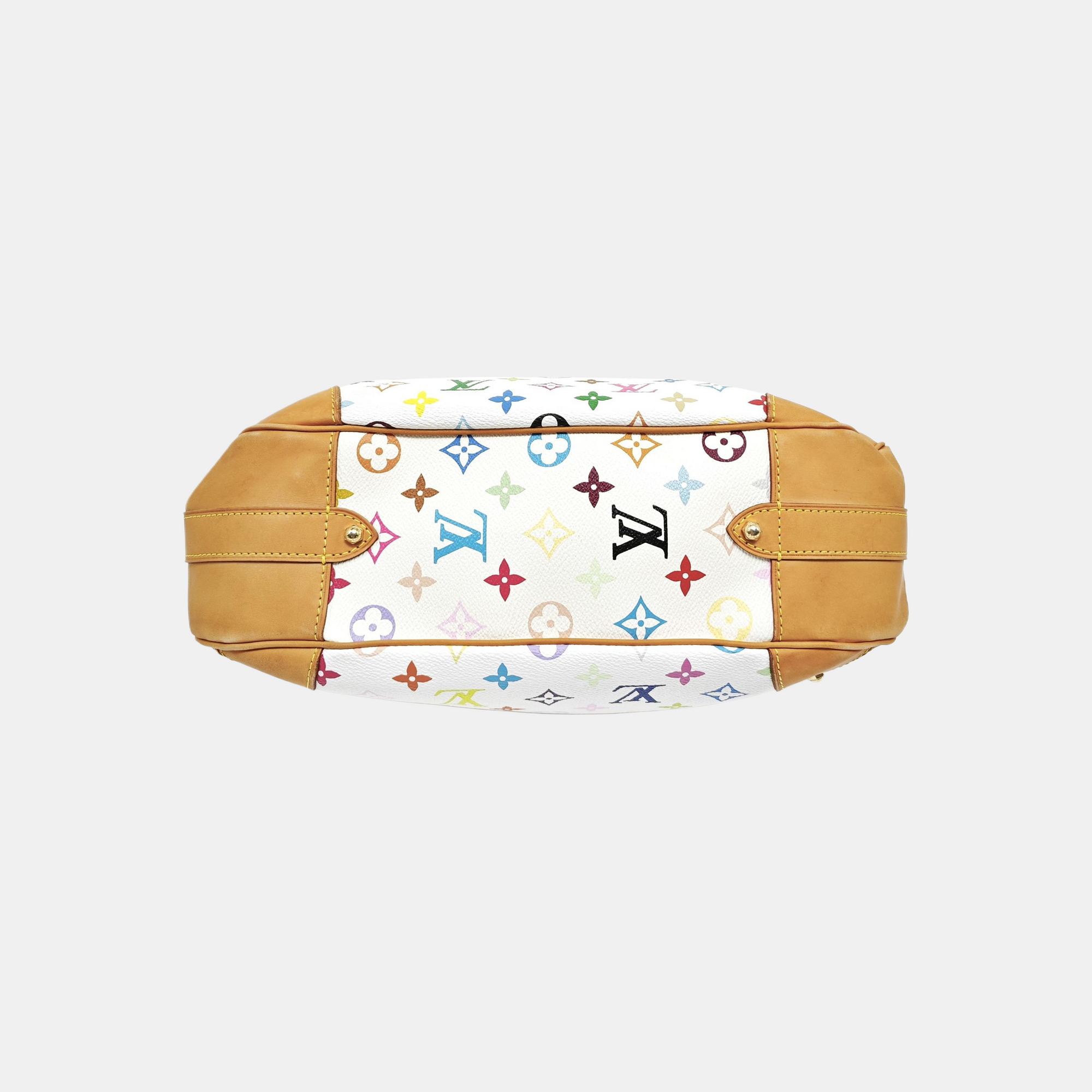 LV × TM GRETA Monogram Coated Canvas White