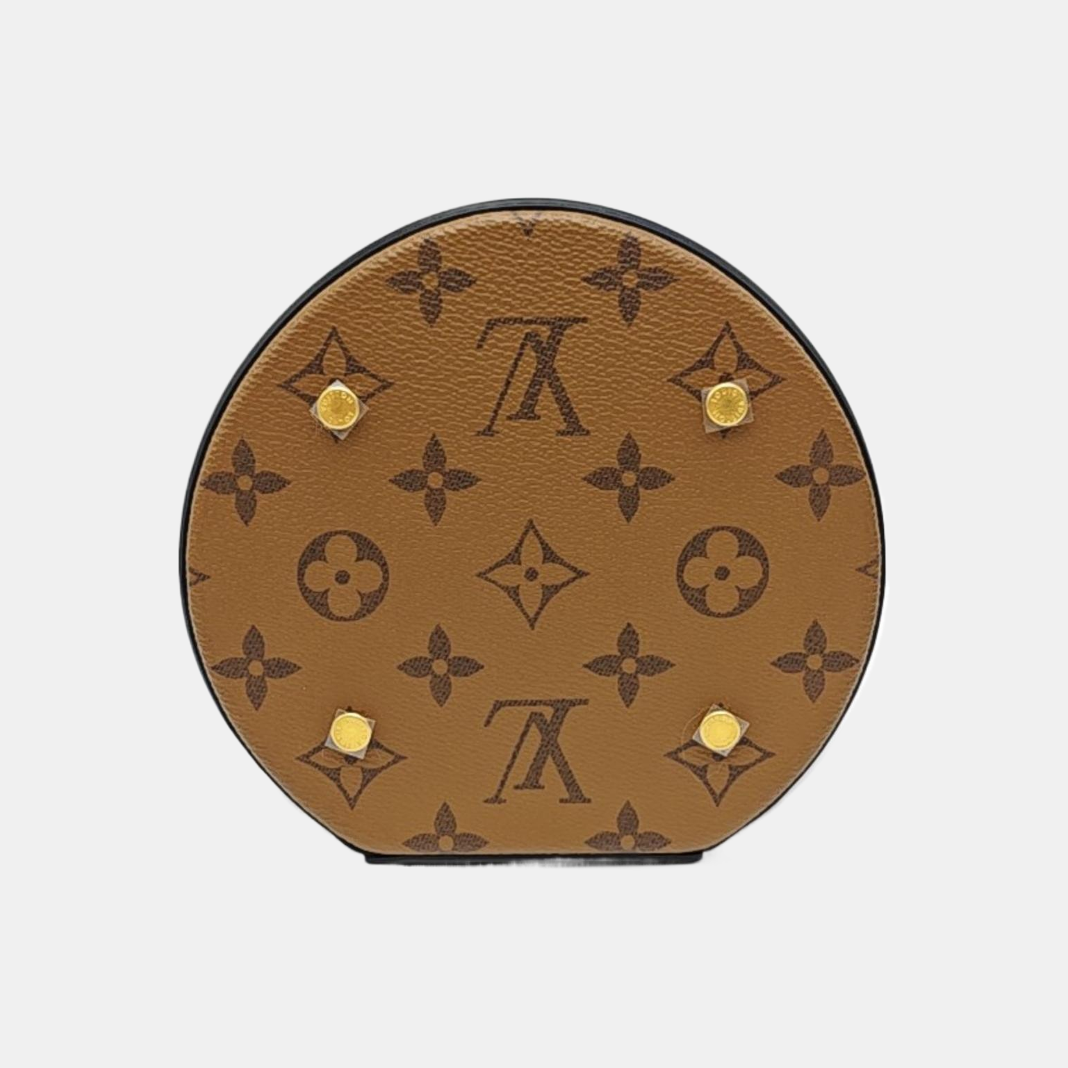 CANNES PM Monogram Coated Canvas Brown