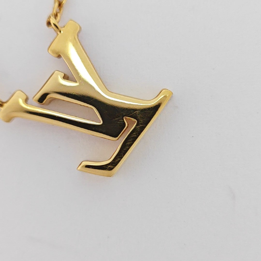 LV ICONIC Metal Gold Necklace