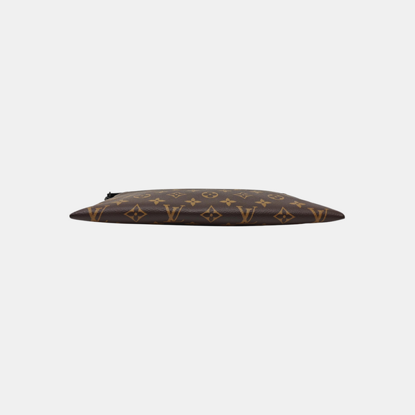 DISCOVERY Monogram Coated Canvas Brown