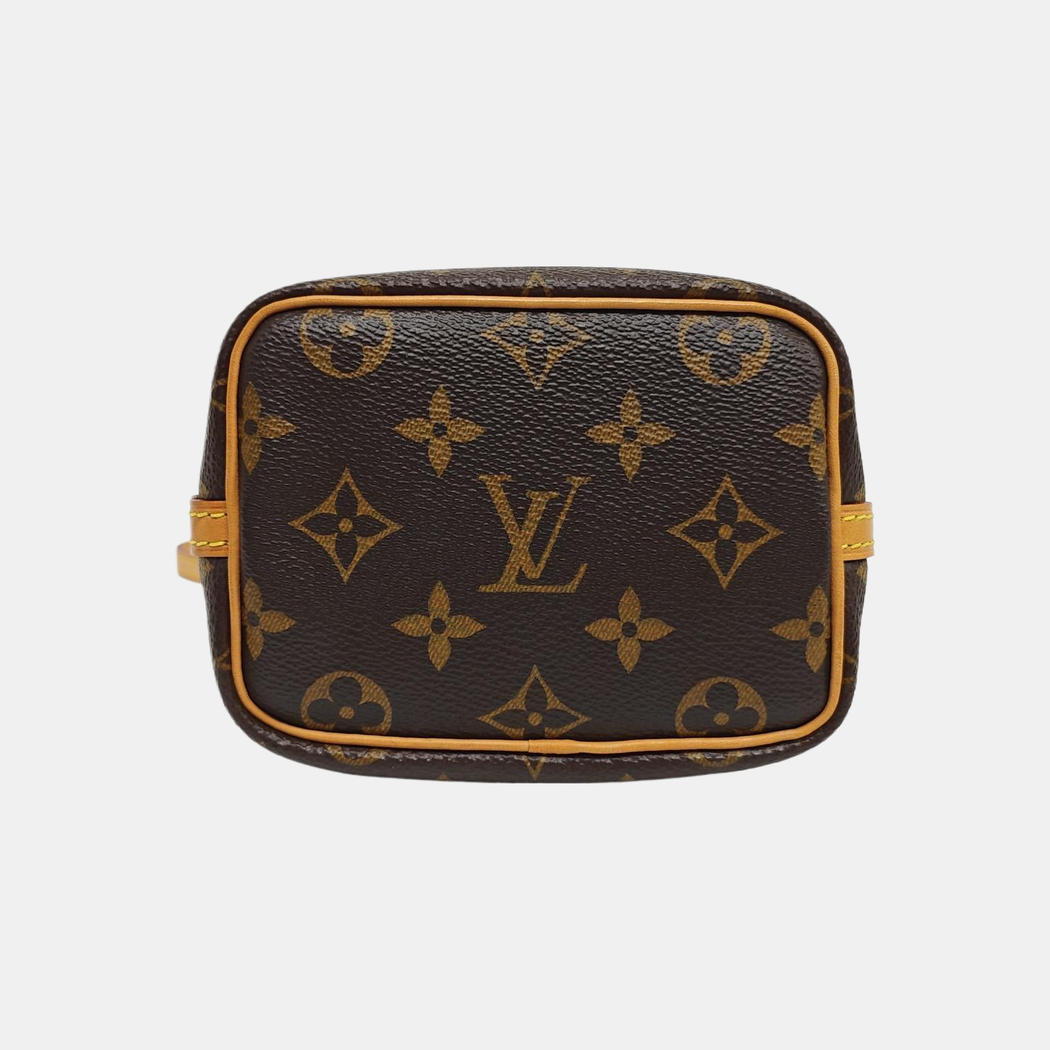 NÉONOÉ Nano Monogram Coated Canvas Brown