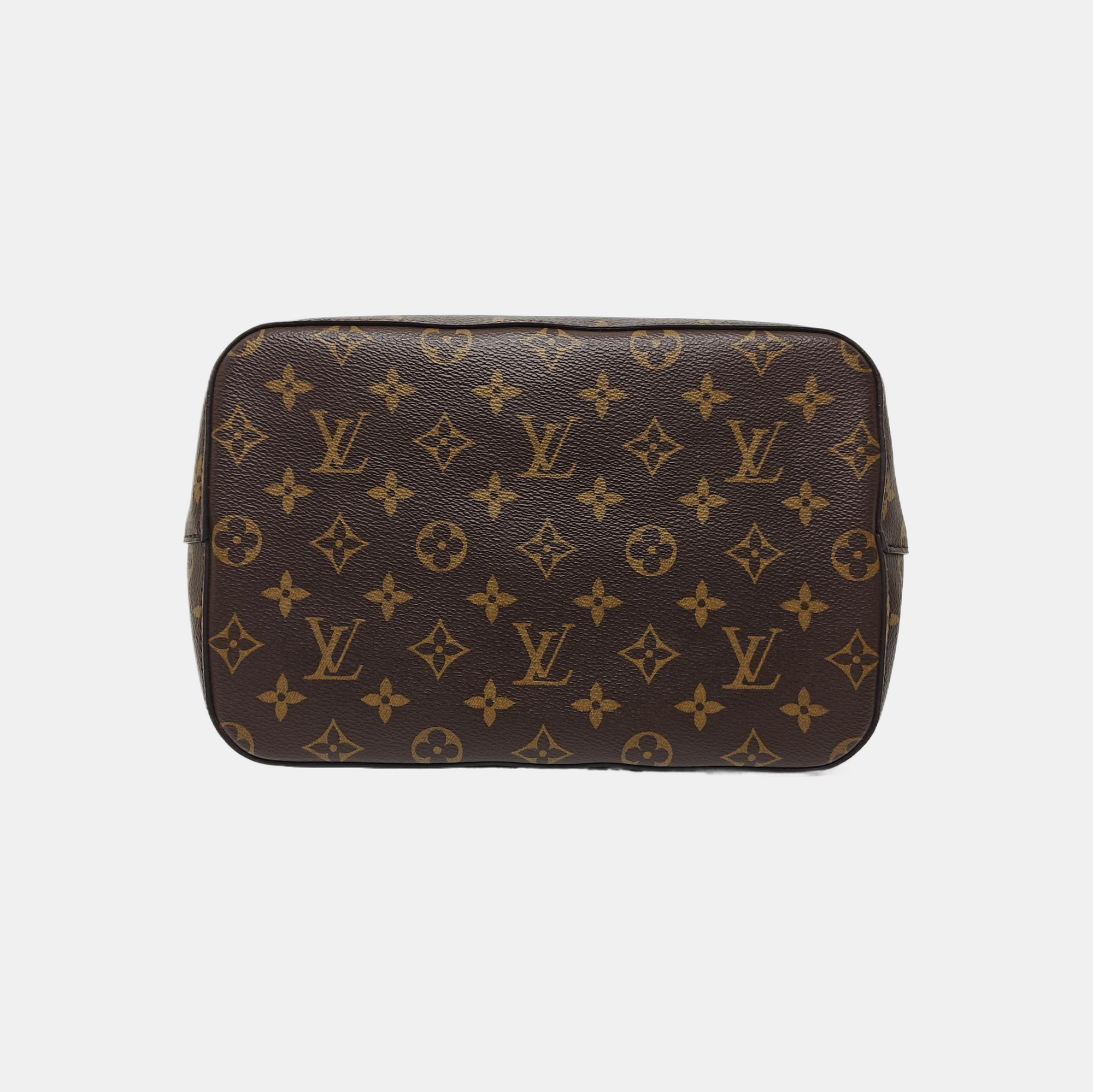 NÉONOÉ MM Monogram Coated Canvas Brown