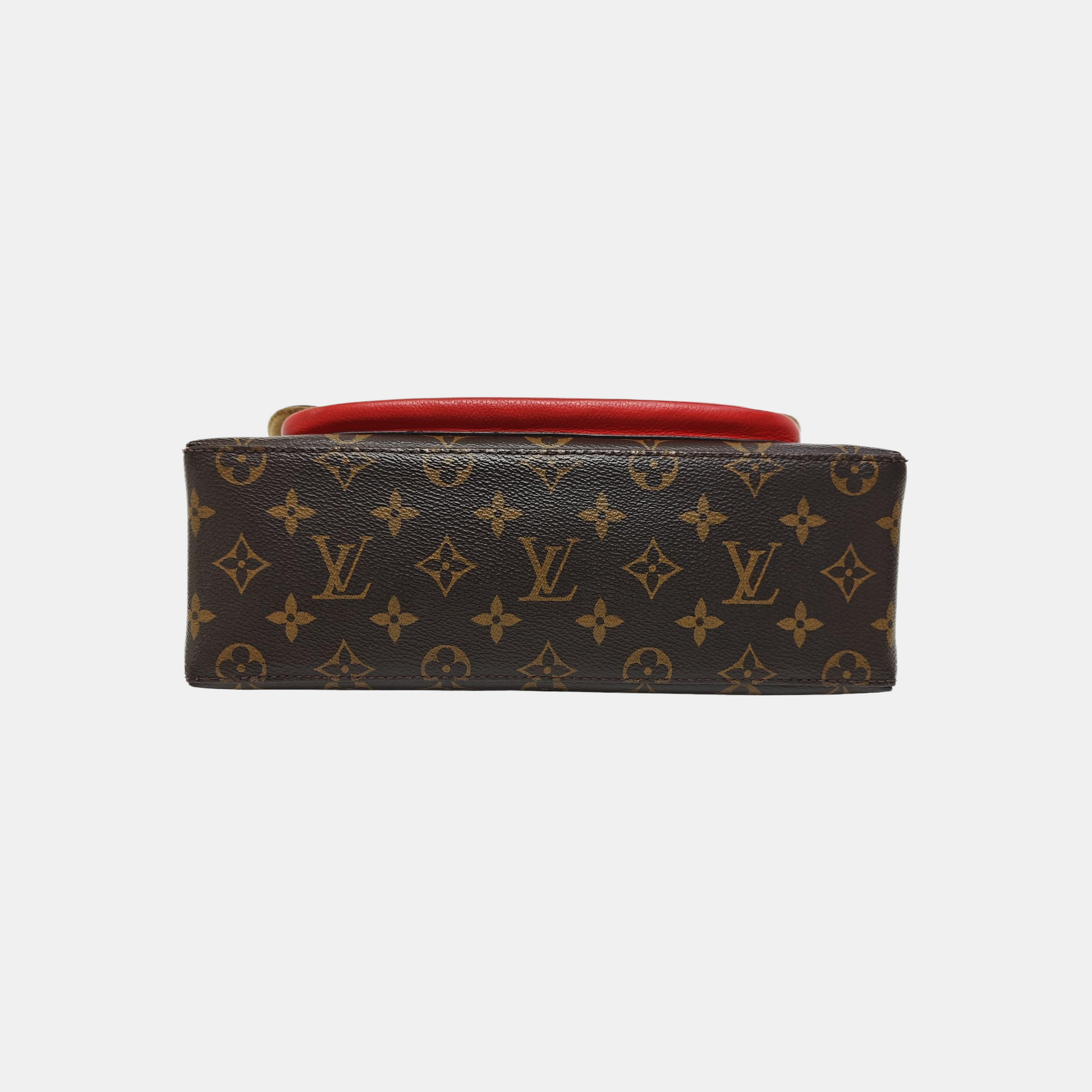 MARIGNAN Monogram Coated Canvas Brown