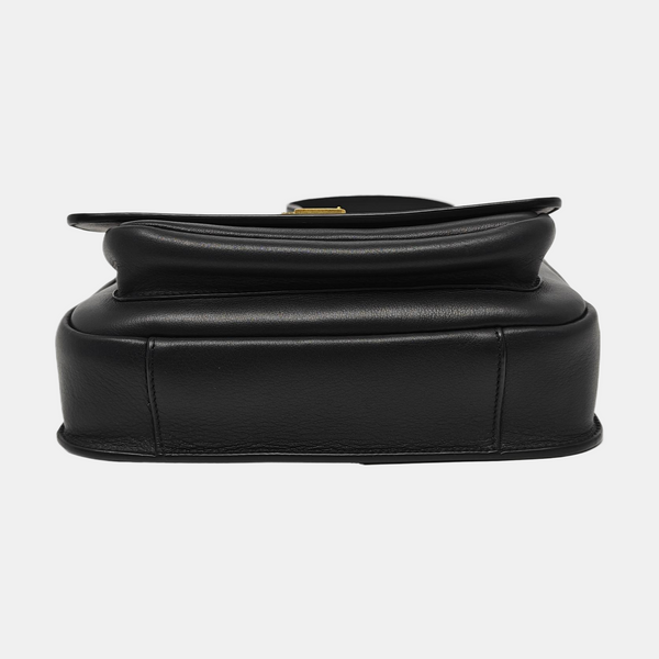 Calfskin Shoulder Bag Black