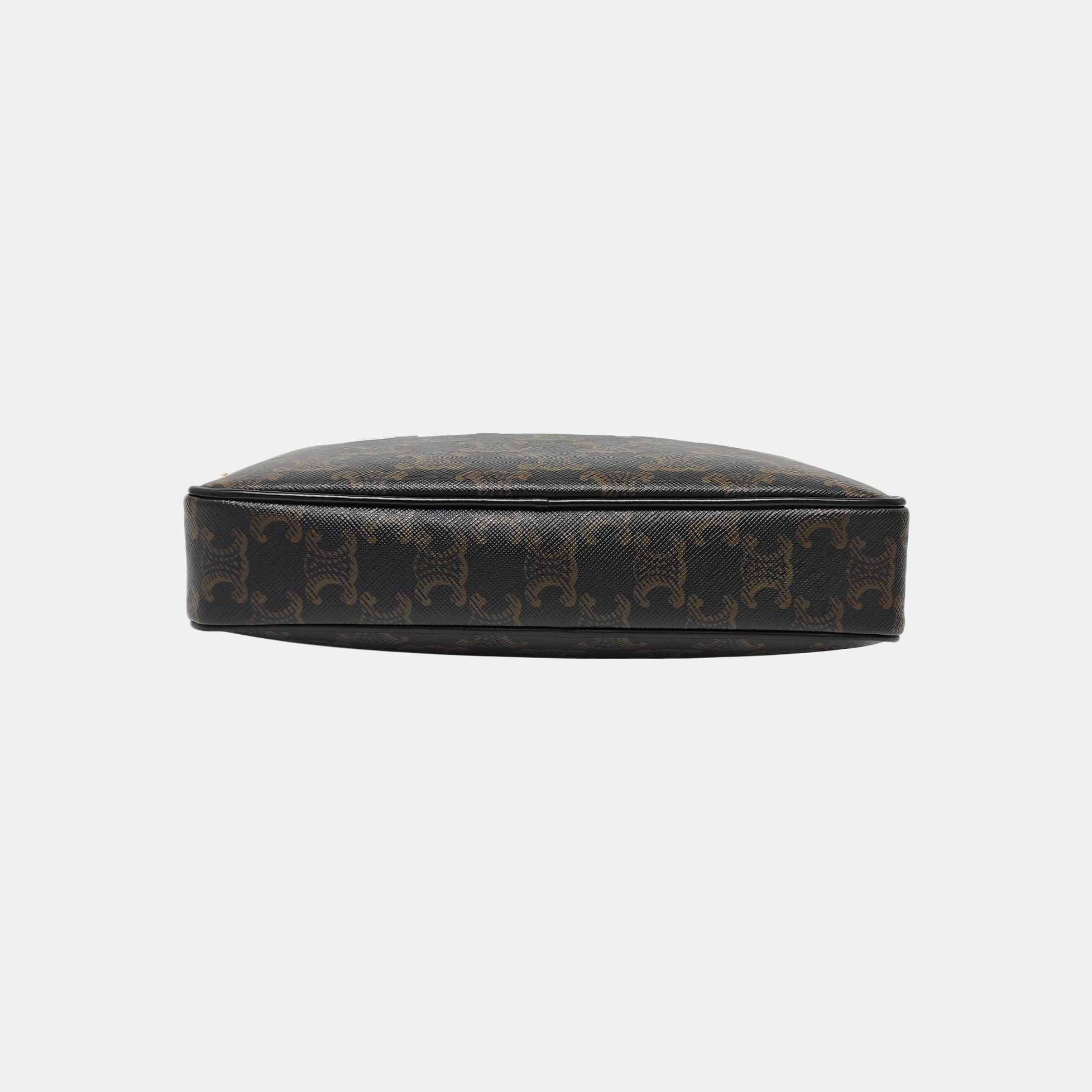 TRIOMPHE Medium Coated Canvas Black