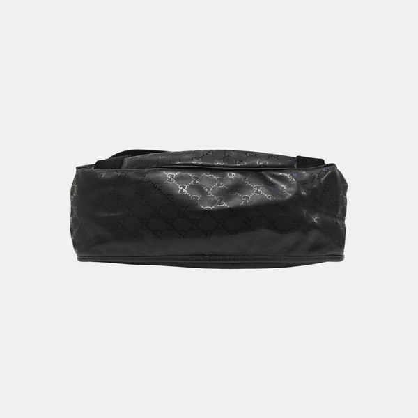 GG Imprime Monogram Coated Canvas Black