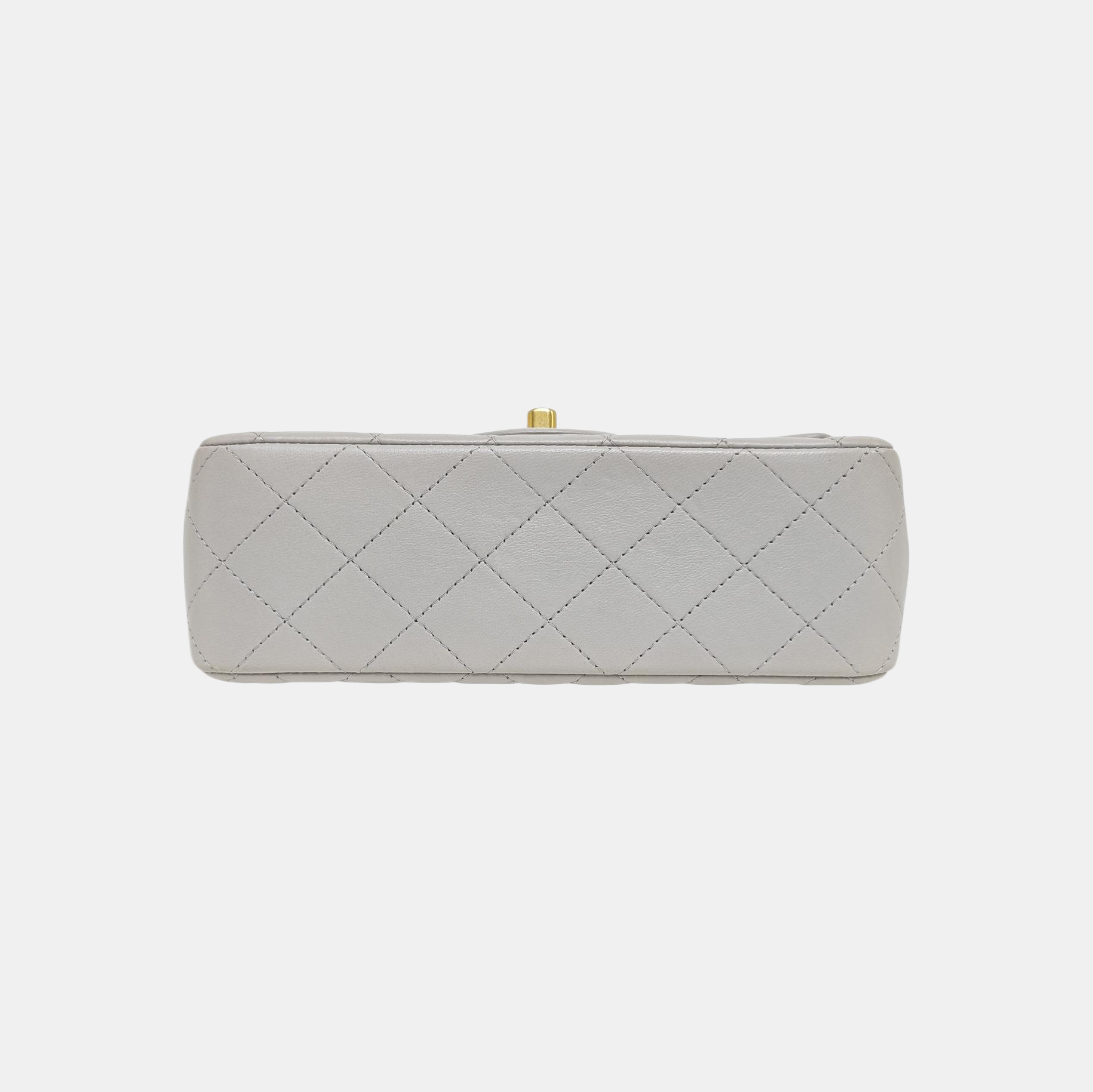 Quilted Lambskin Gray