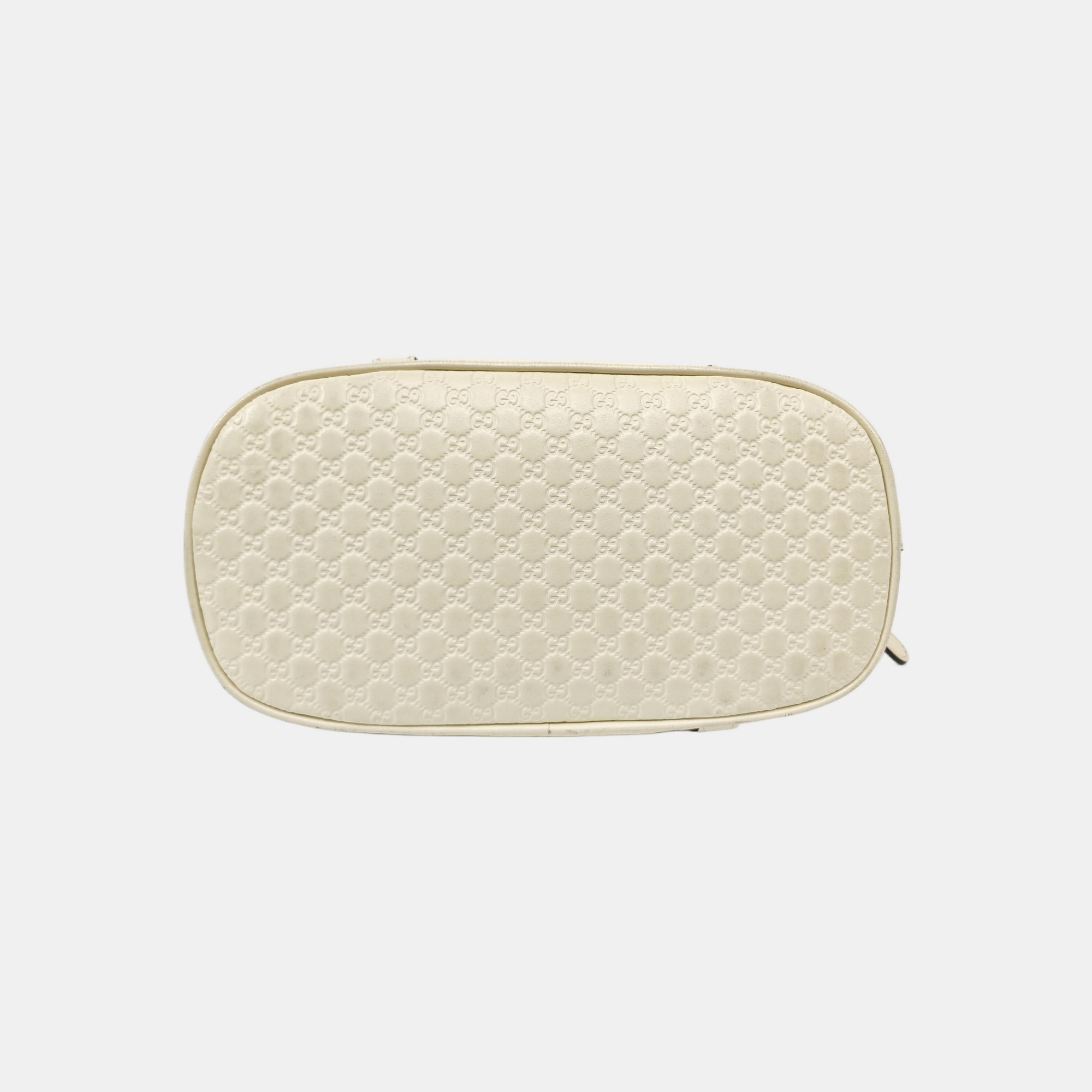 Microguccissima Monogram Calfskin Beige