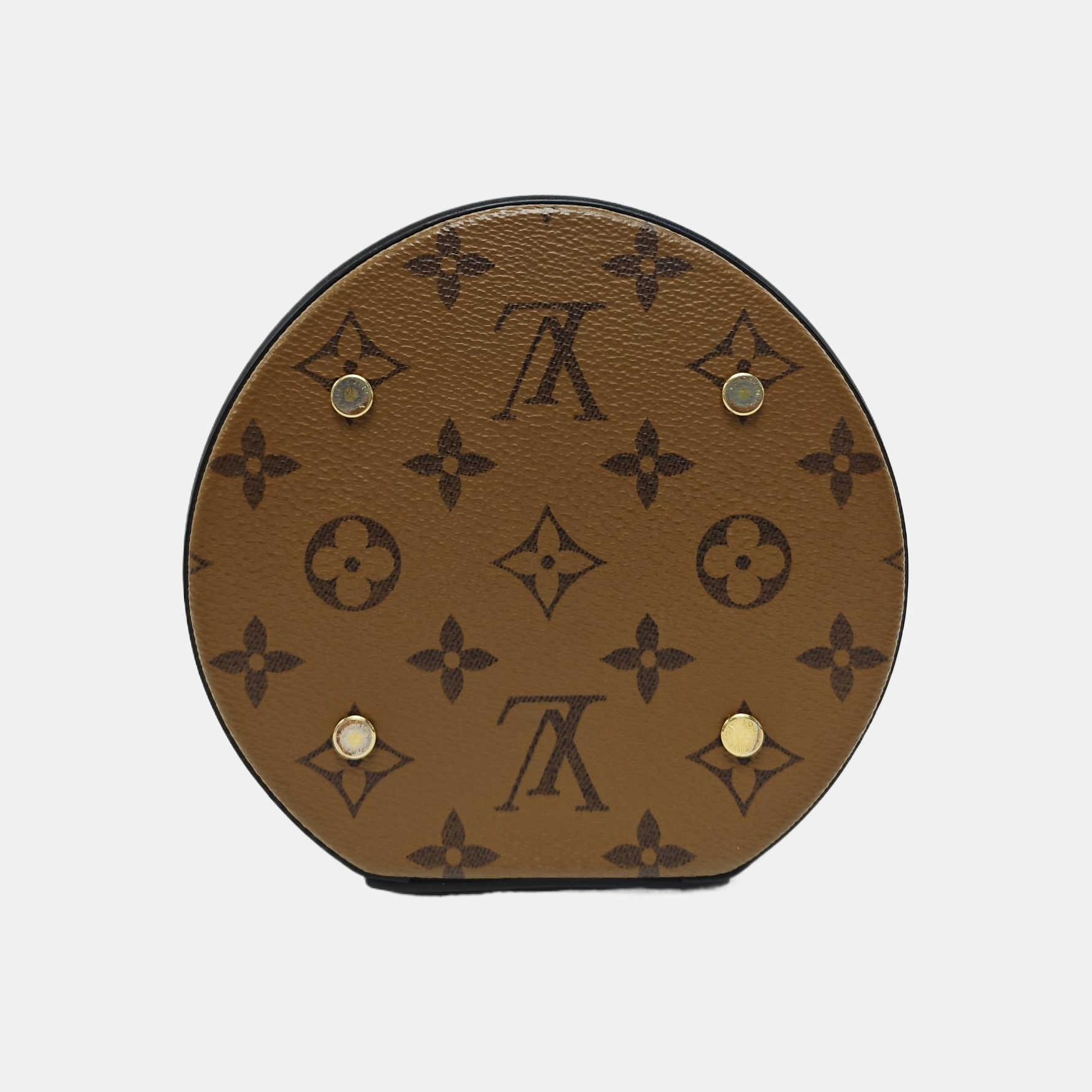CANNES PM Monogram Coated Canvas Brown