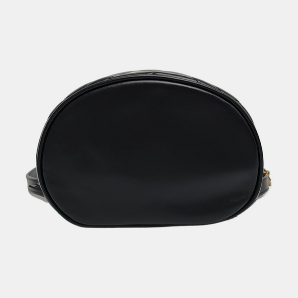 Authenticated pre-owned  GG Marmont Mini Quilted Calfskin Black - Backpack at Looply