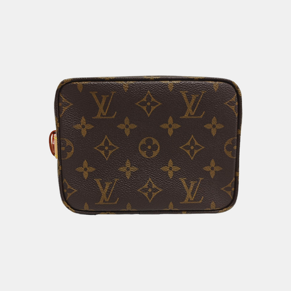ALL IN Monogram Coated Canvas Brown