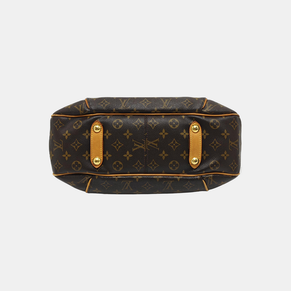 GALLIERA Monogram Coated Canvas Brown