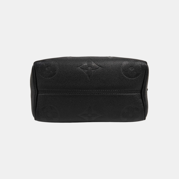 SPEEDY 20 Monogram Calfskin Black