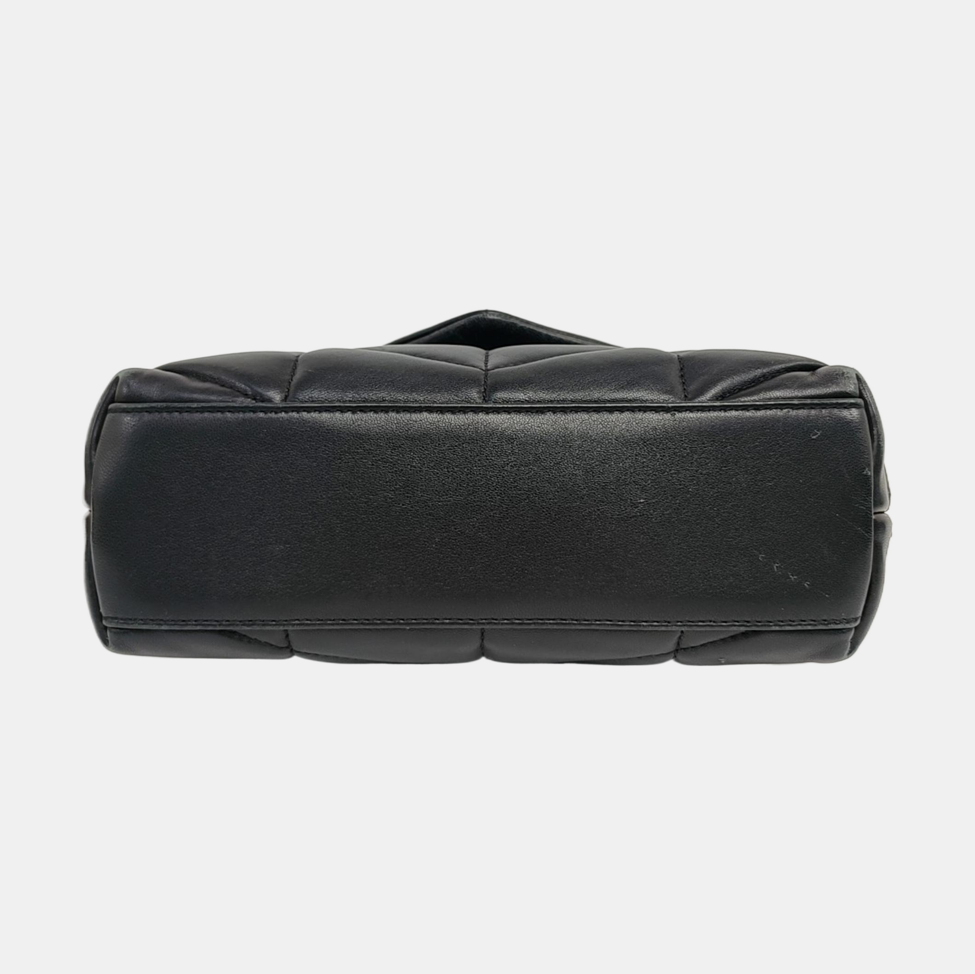 PUFFER Mini Quilted Lambskin Black