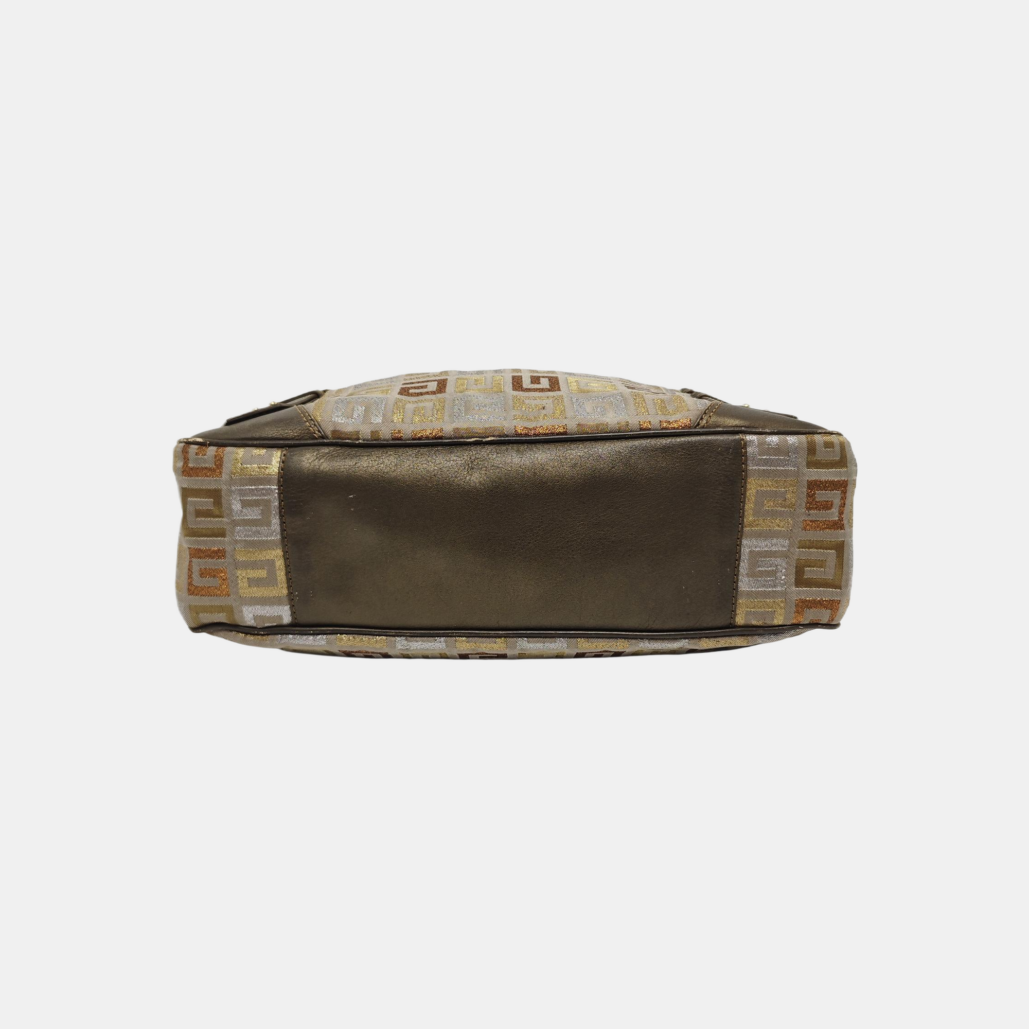 Fabric Top Handle Bag Multicolor