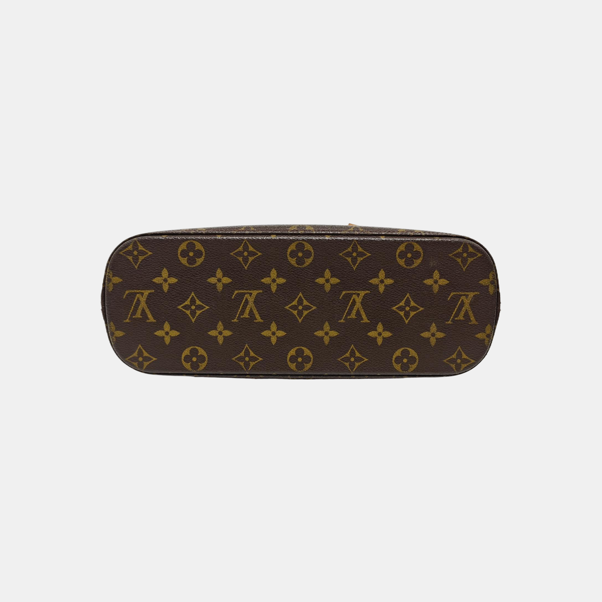 VINTAGE VAVIN GM Monogram Coated Canvas Brown