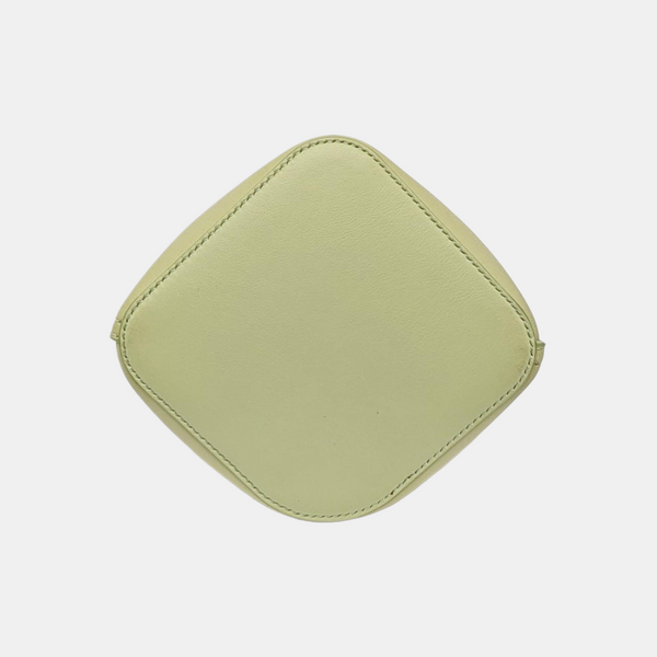 Pebble Bucket Calfskin Green
