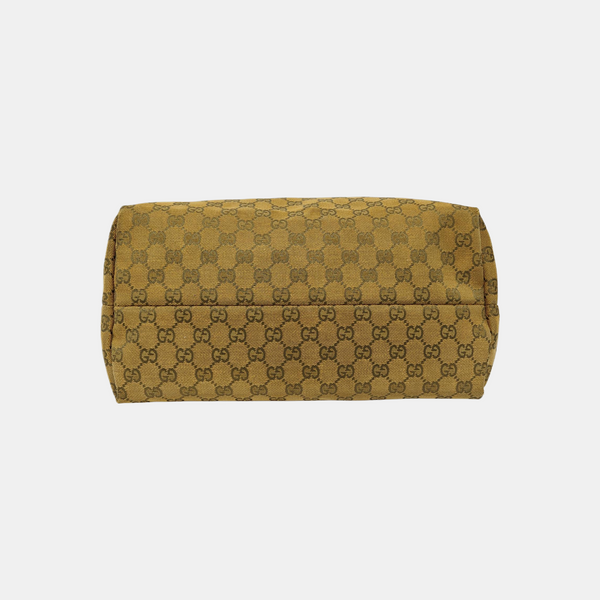 Monogram Canvas Tote Bag Yellow