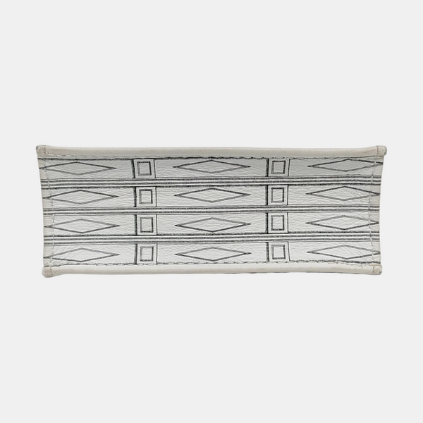SAC PLAT Mini Calfskin White