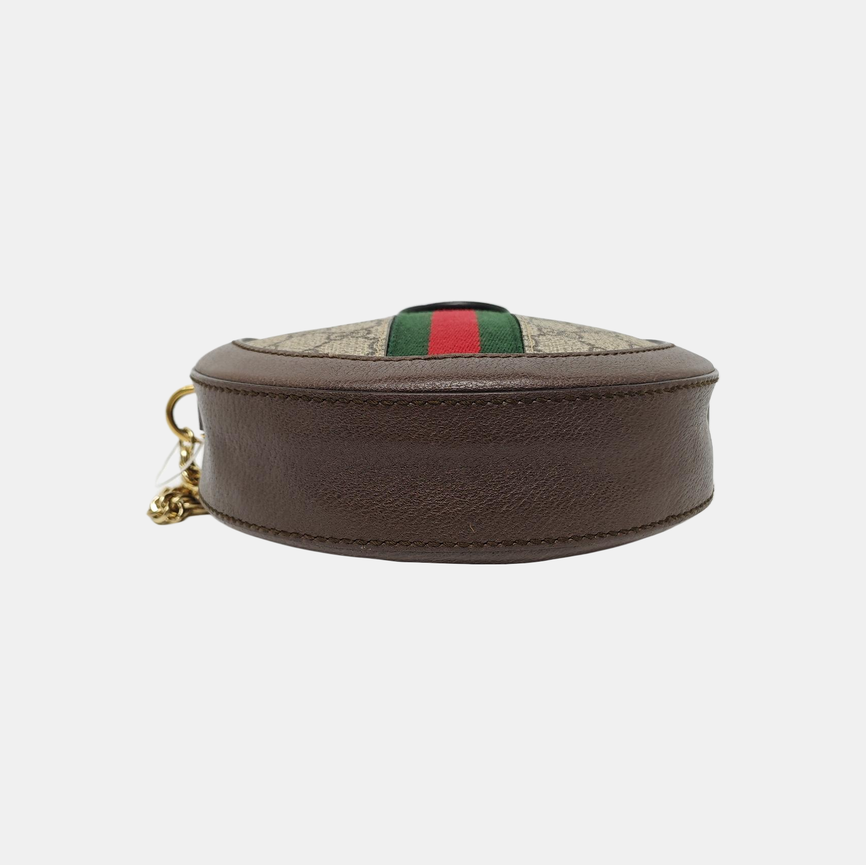 Ophidia Mini Monogram Coated Canvas Beige