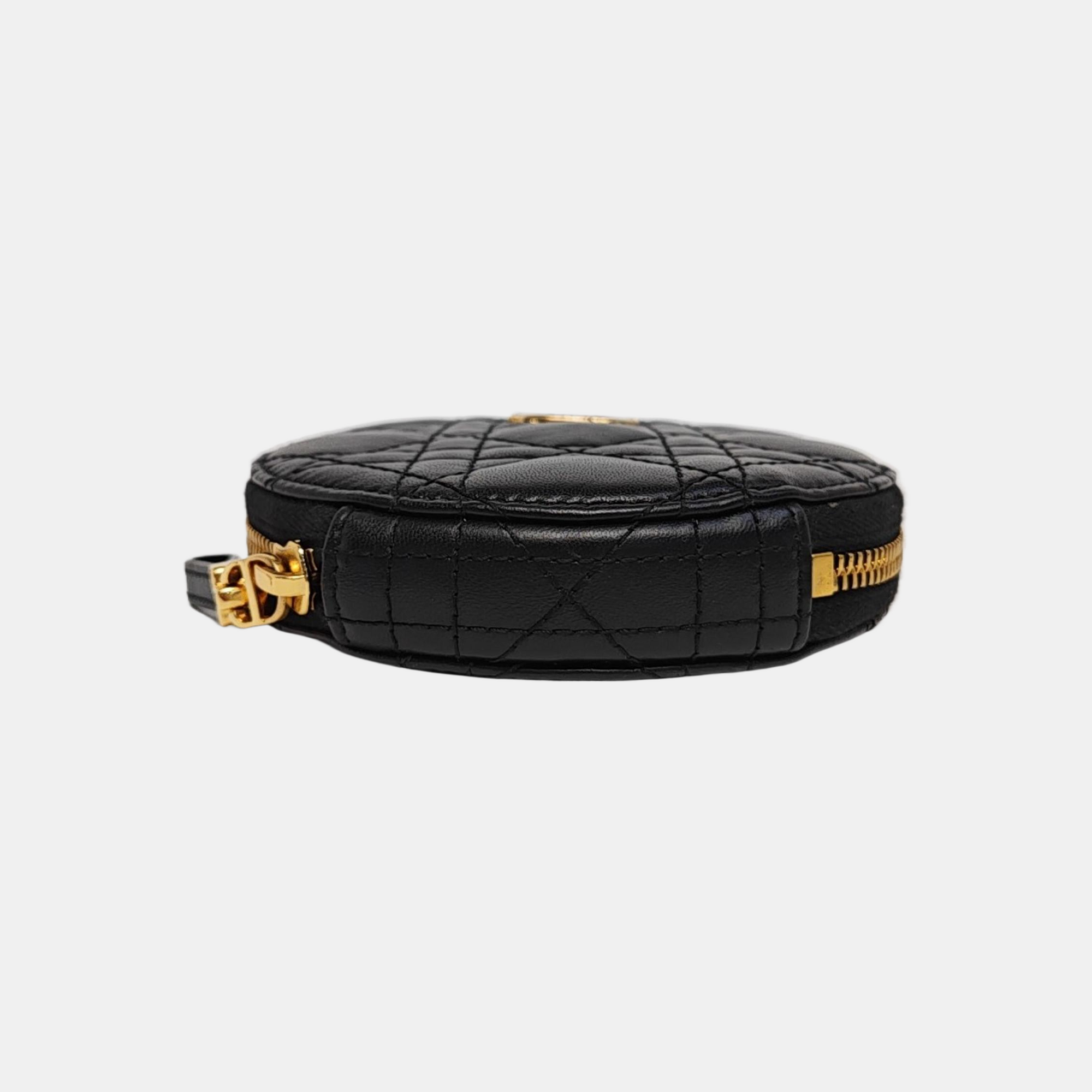 Dior Caro Cannage Lambskin Black