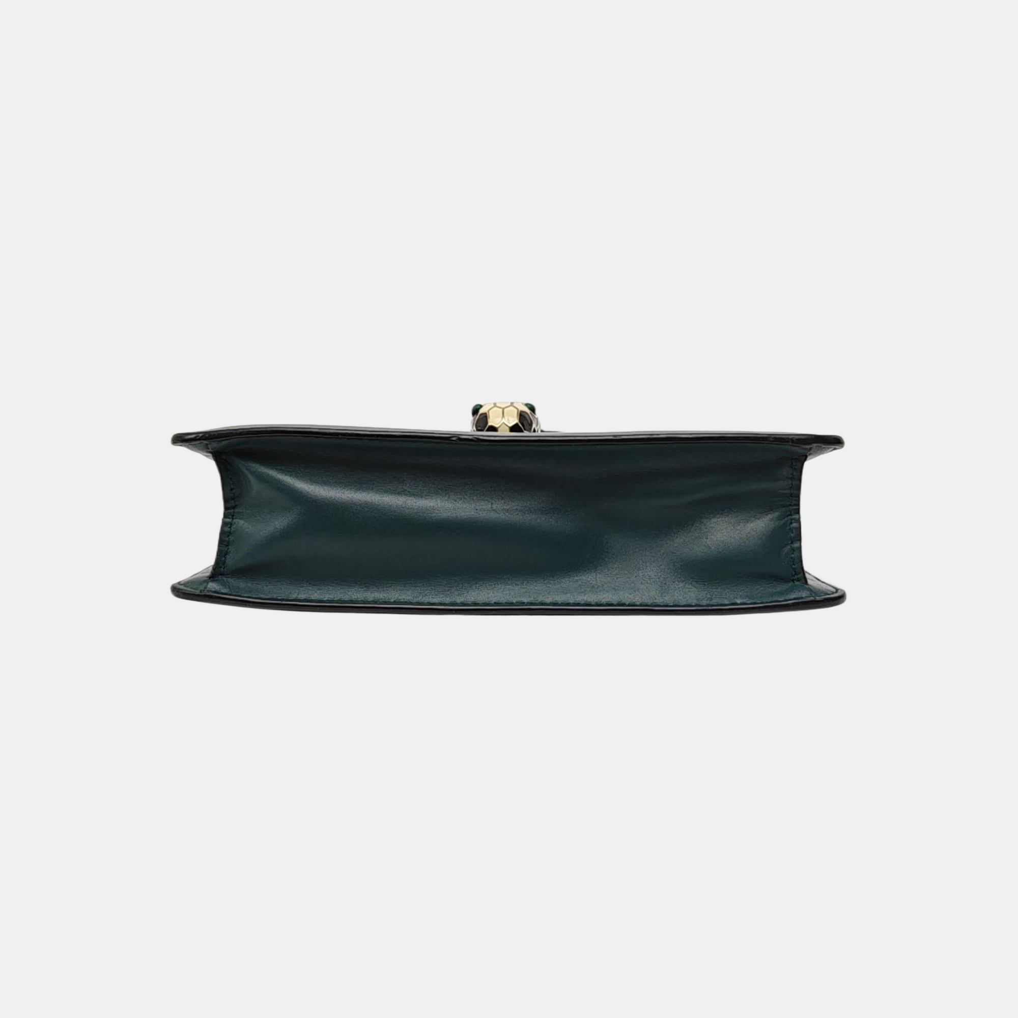 SERPENTI FOREVER Small Calfskin Green