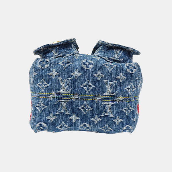 VENICE Monogram Denim Blue