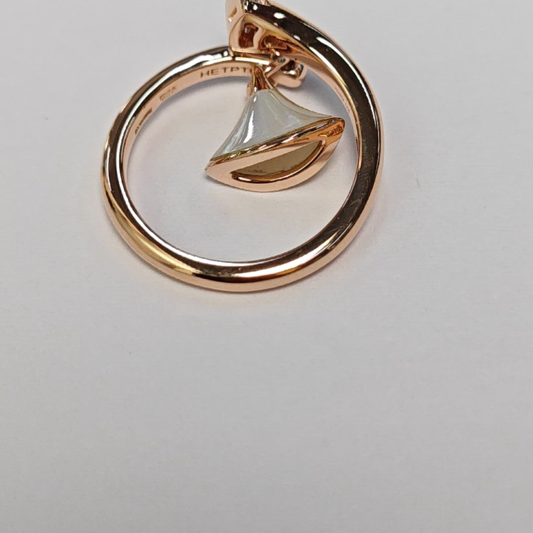DIVAS' DREAM 18k Rose Gold Ring EU 50