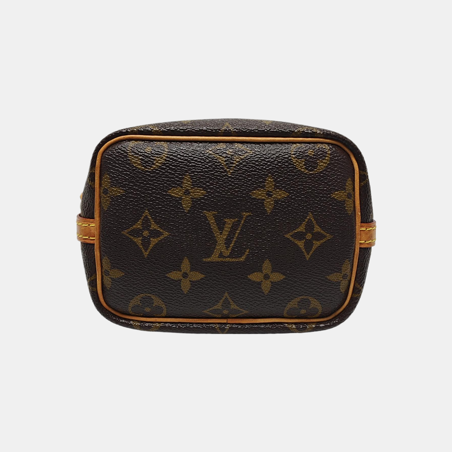 NÉONOÉ Nano Monogram Coated Canvas Brown