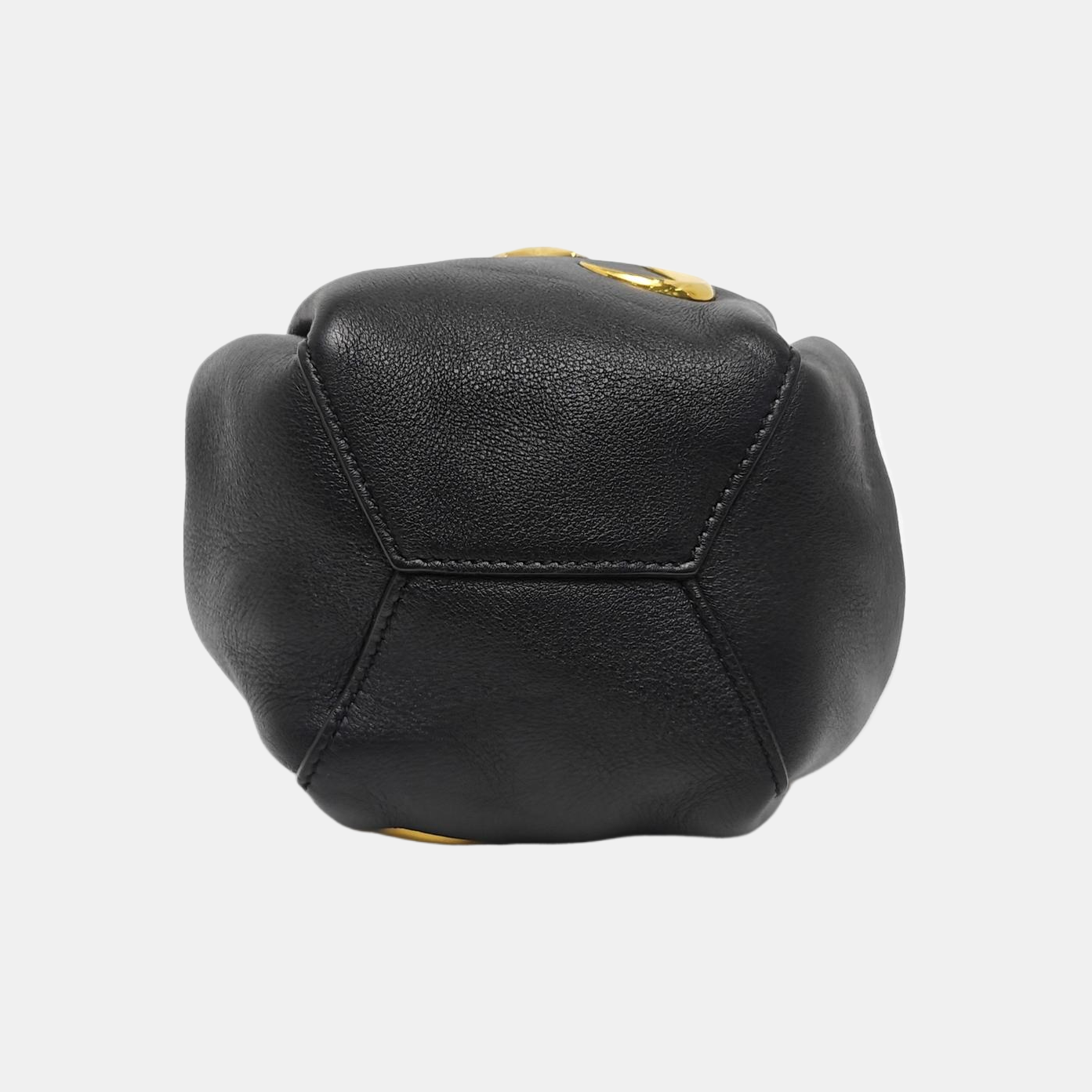 Calfskin Bucket Bag Black