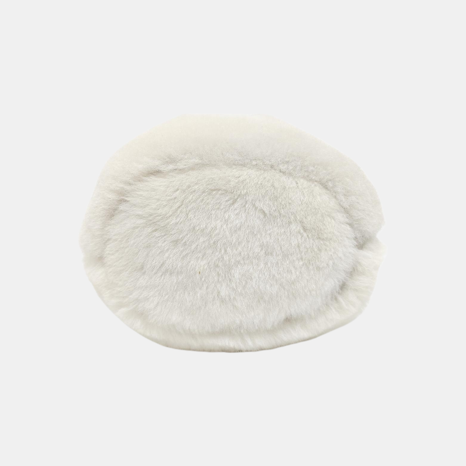 Fabric Shoulder Bag White