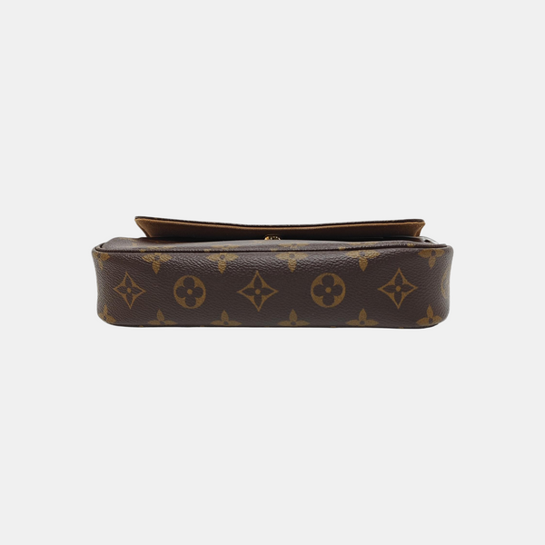 IVY Monogram Coated Canvas Brown