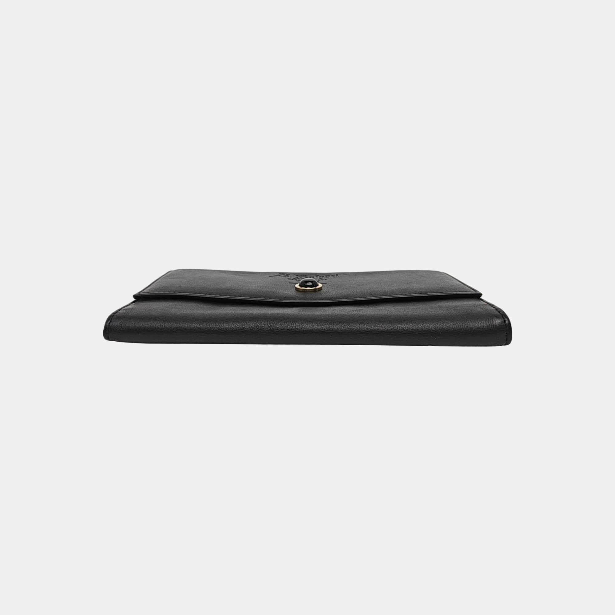 Calfskin Wallet Black