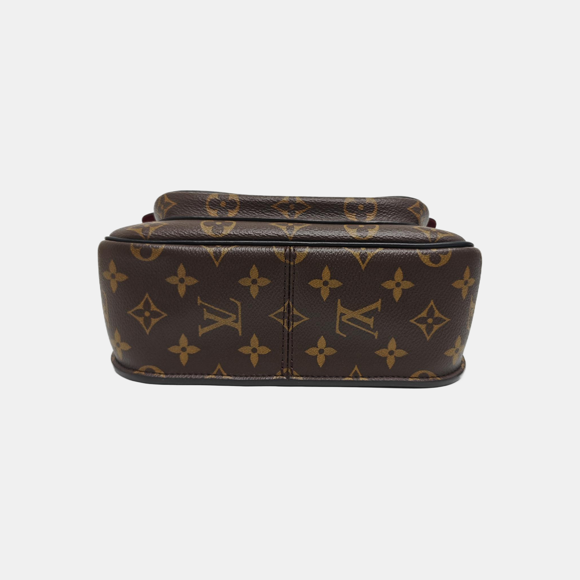 PASSY Monogram Coated Canvas Brown