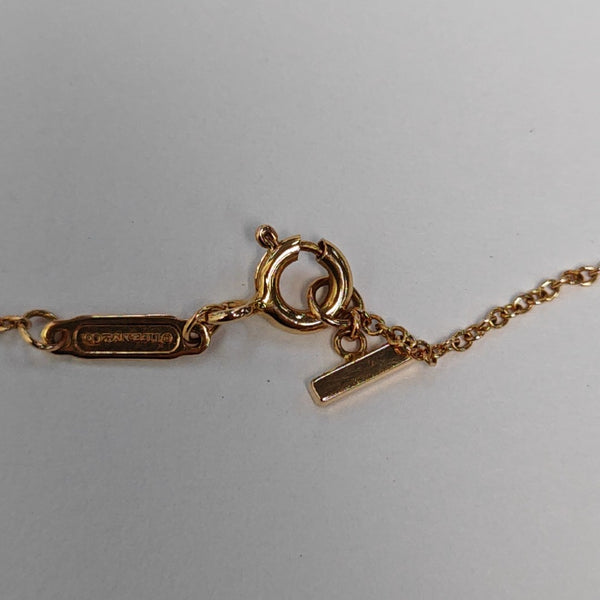Tiffany T 18k Rose Gold Necklace