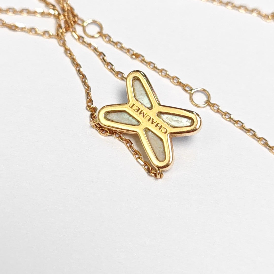 Jeux De Liens 18k Rose Gold Necklace