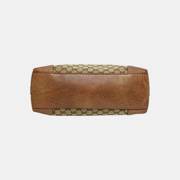 Bree Monogram Canvas Beige