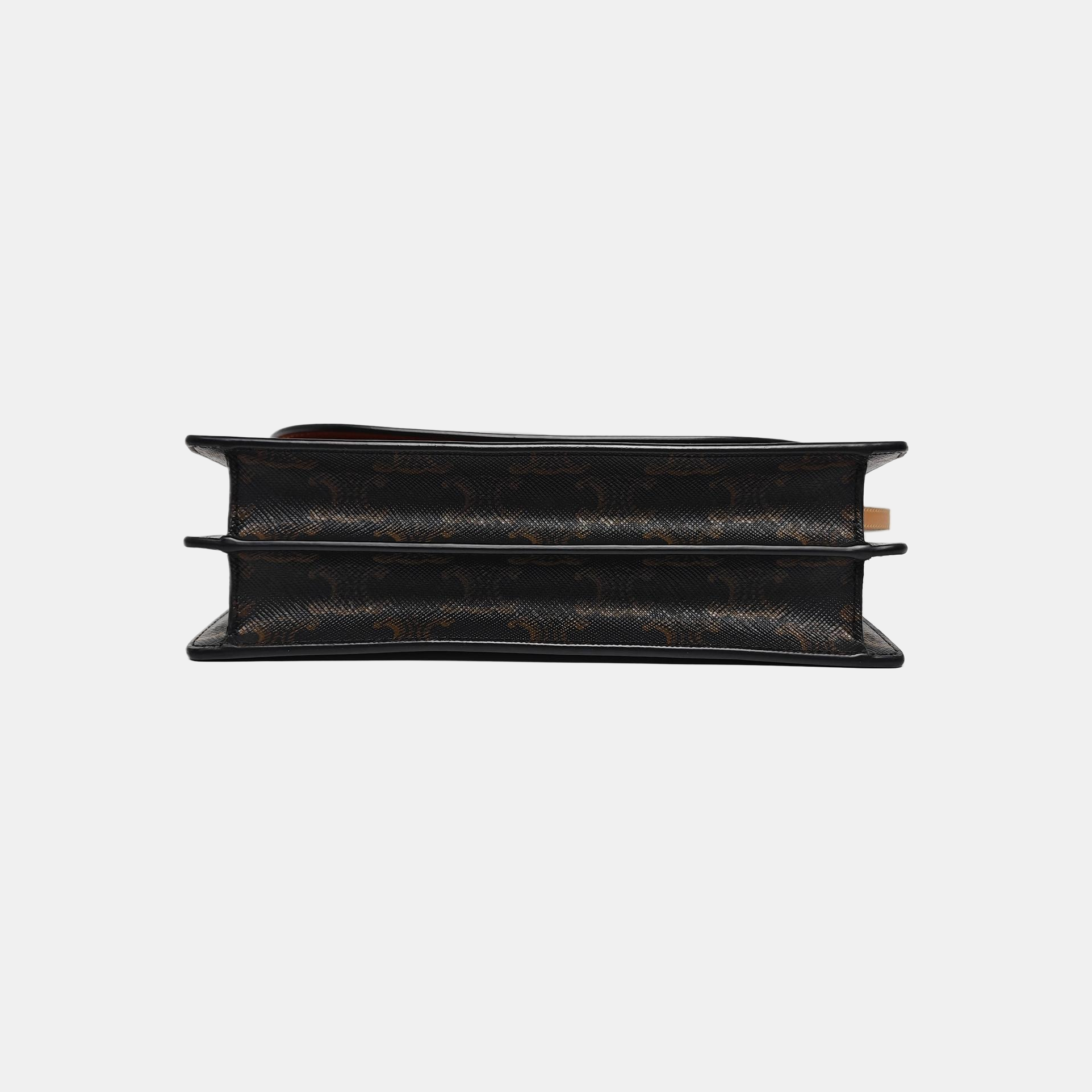 TRIOMPHE CANVAS Coated Canvas Brown