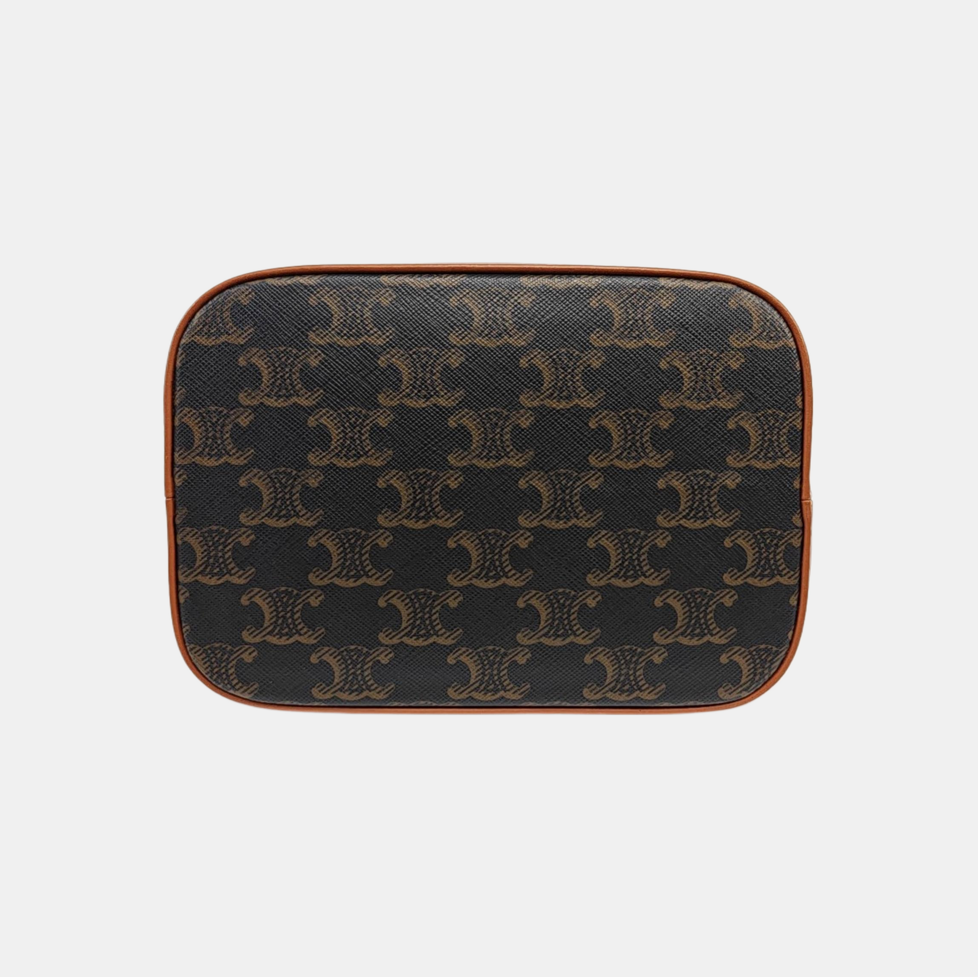 TRIOMPHE CANVAS Small Coated Canvas Brown