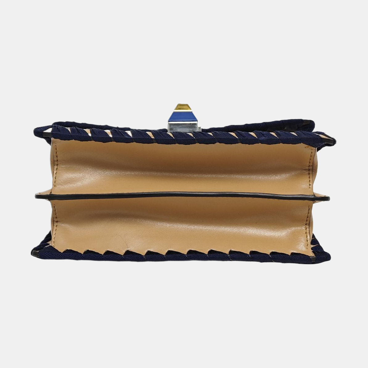 Authenticated pre-owned  Kan I Small Calfskin Beige - Shoulder Bag at Looply